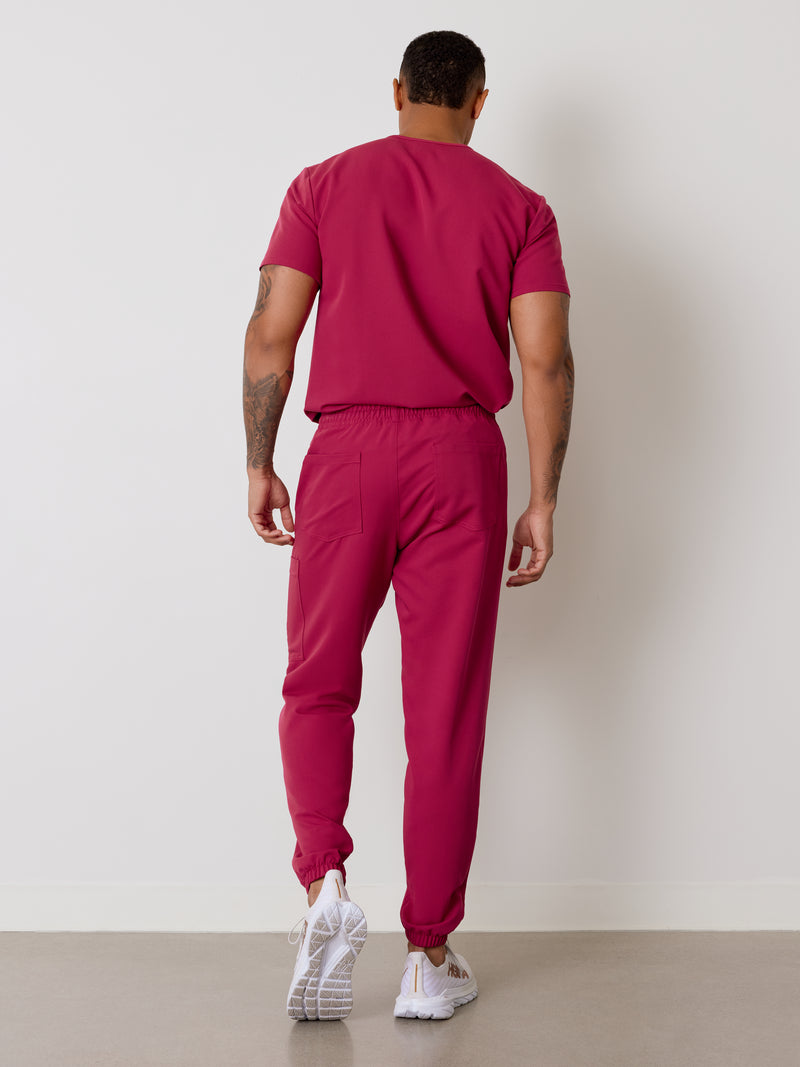 WILLIAM RE-GARDE™ - WILD BERRY - Men's Jogger Pants - SILVADUR™