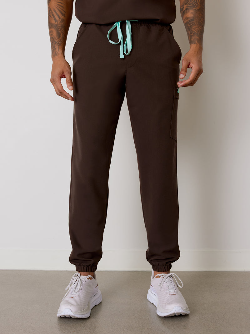 WILLIAM RE-GARDE™ - CHOCOLATE - Men's Jogger Pants - SILVADUR™