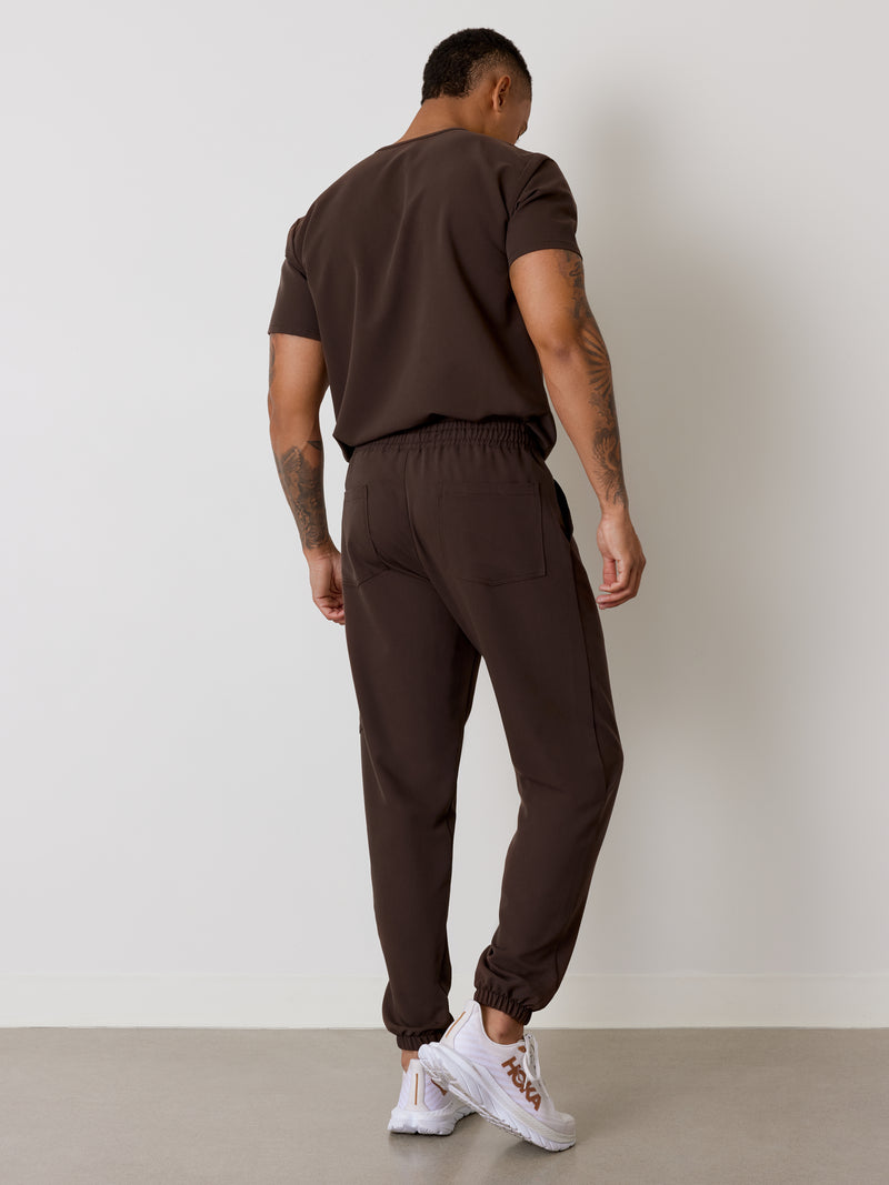 WILLIAM RE-GARDE™ - CHOCOLATE - Men's Jogger Pants - SILVADUR™