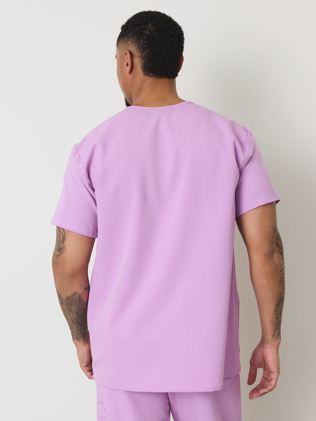 ZACK RE-GARDE™ - LILA - Blusa médica de tres bolsillos para hombre - SILVADUR™