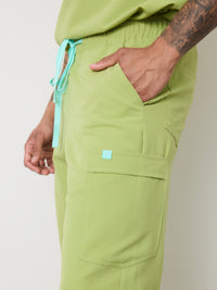 WILLIAM RE-GARDE™ - MOSS GREEN - Men's Jogger Pants - SILVADUR™