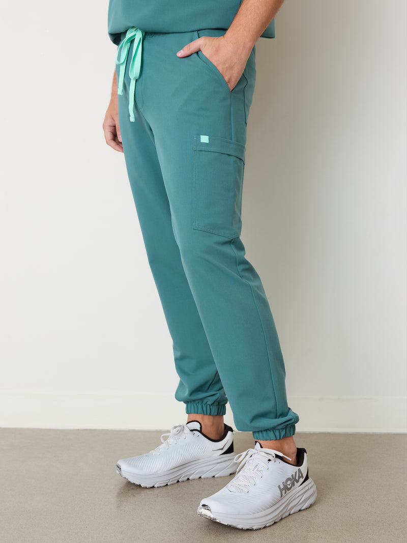 WILLIAM RE-GARDE™ - AZUL LAGUNA - Pantalones deportivos para hombre - SILVADUR™