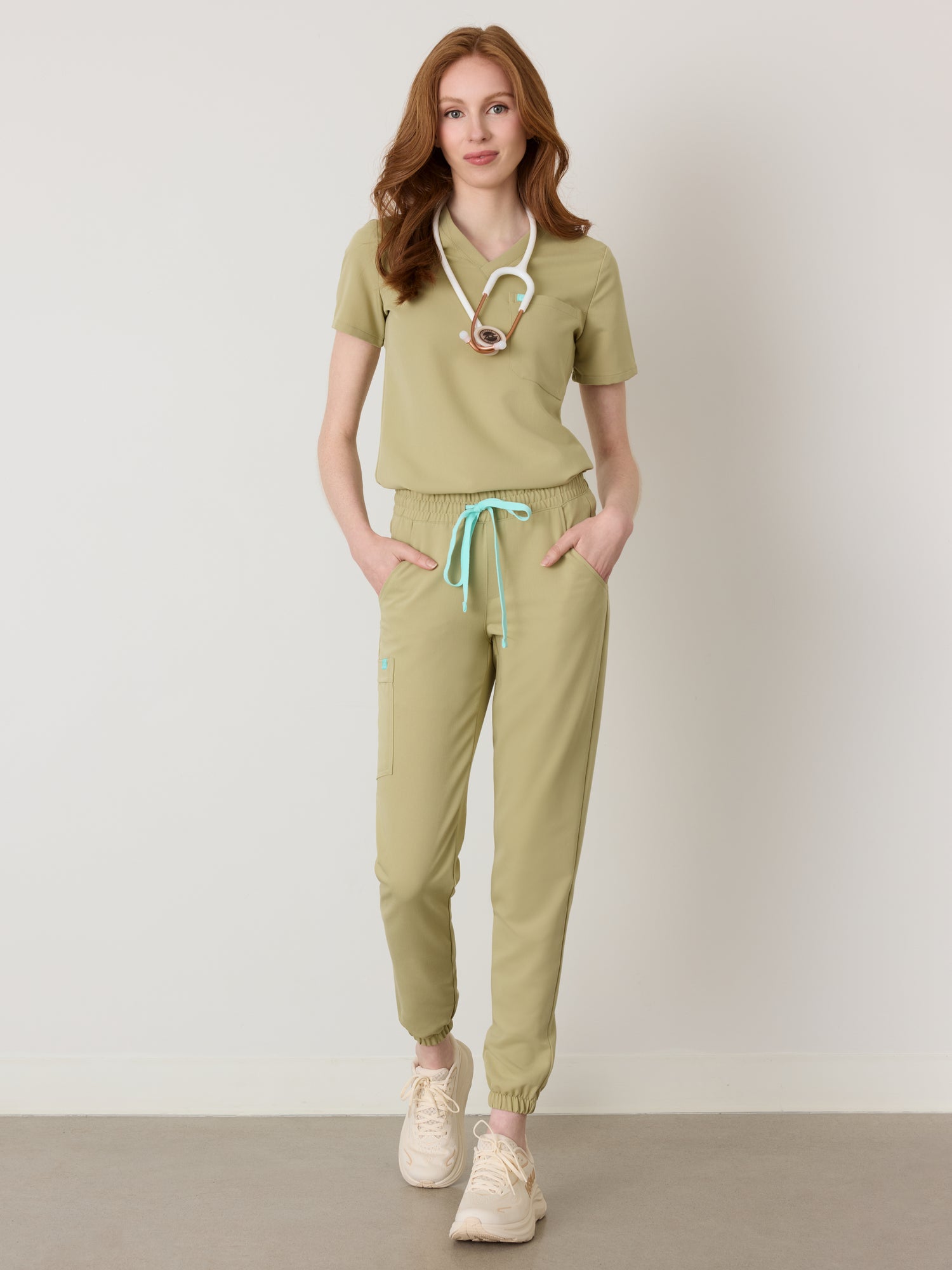 ROSIE RE-GARDE™ - SAGE - Pantalón médico deportivo - SILVADUR™