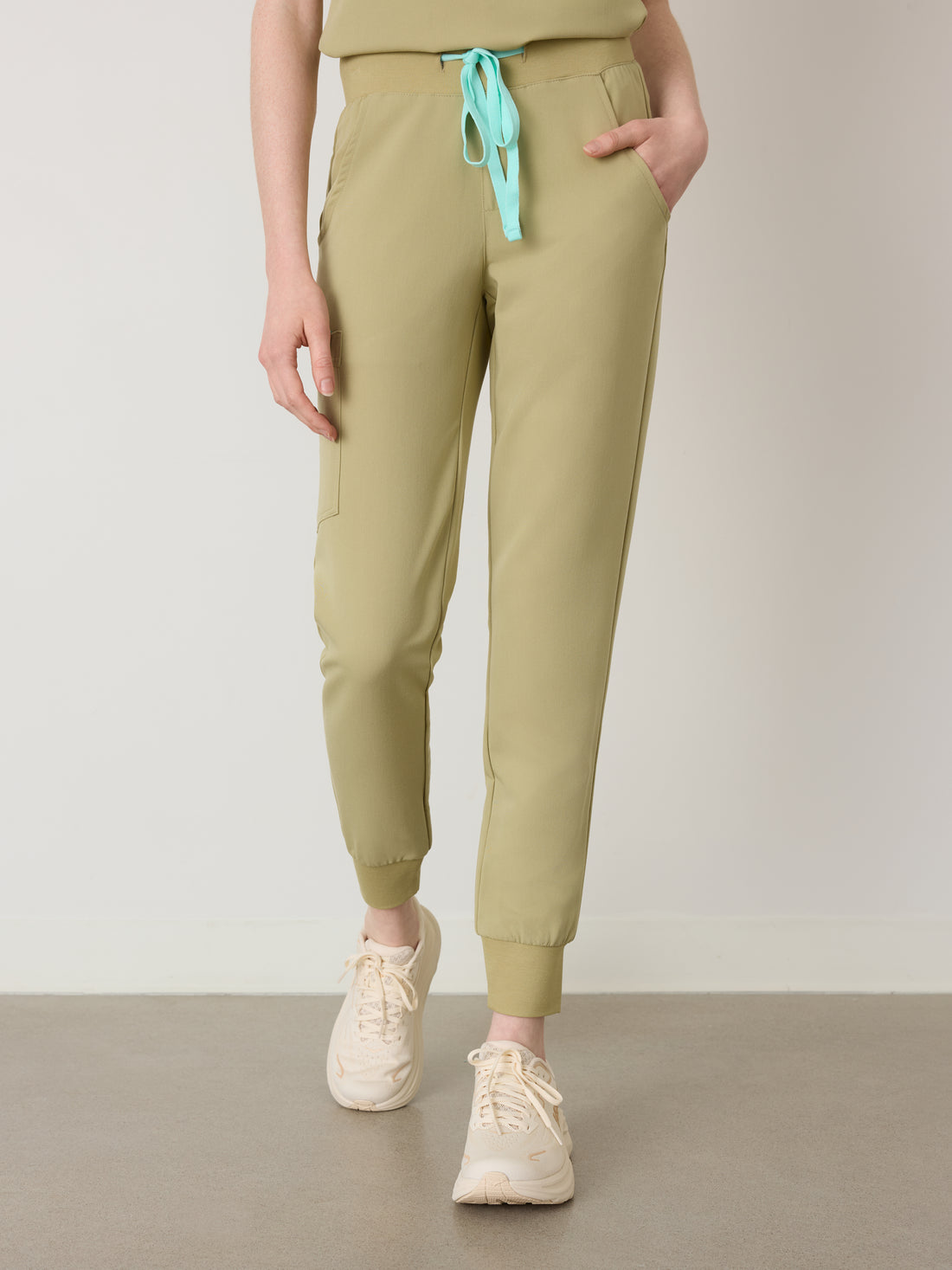 DEMI RE-GARDE™ - SAGE - Jogger Scrub Pants - SILVADUR™ - Final Sale