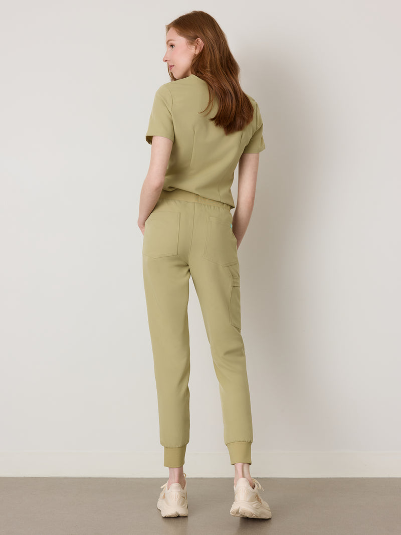 DEMI RE-GARDE™ - SAGE - Jogger Scrub Pants - SILVADUR™