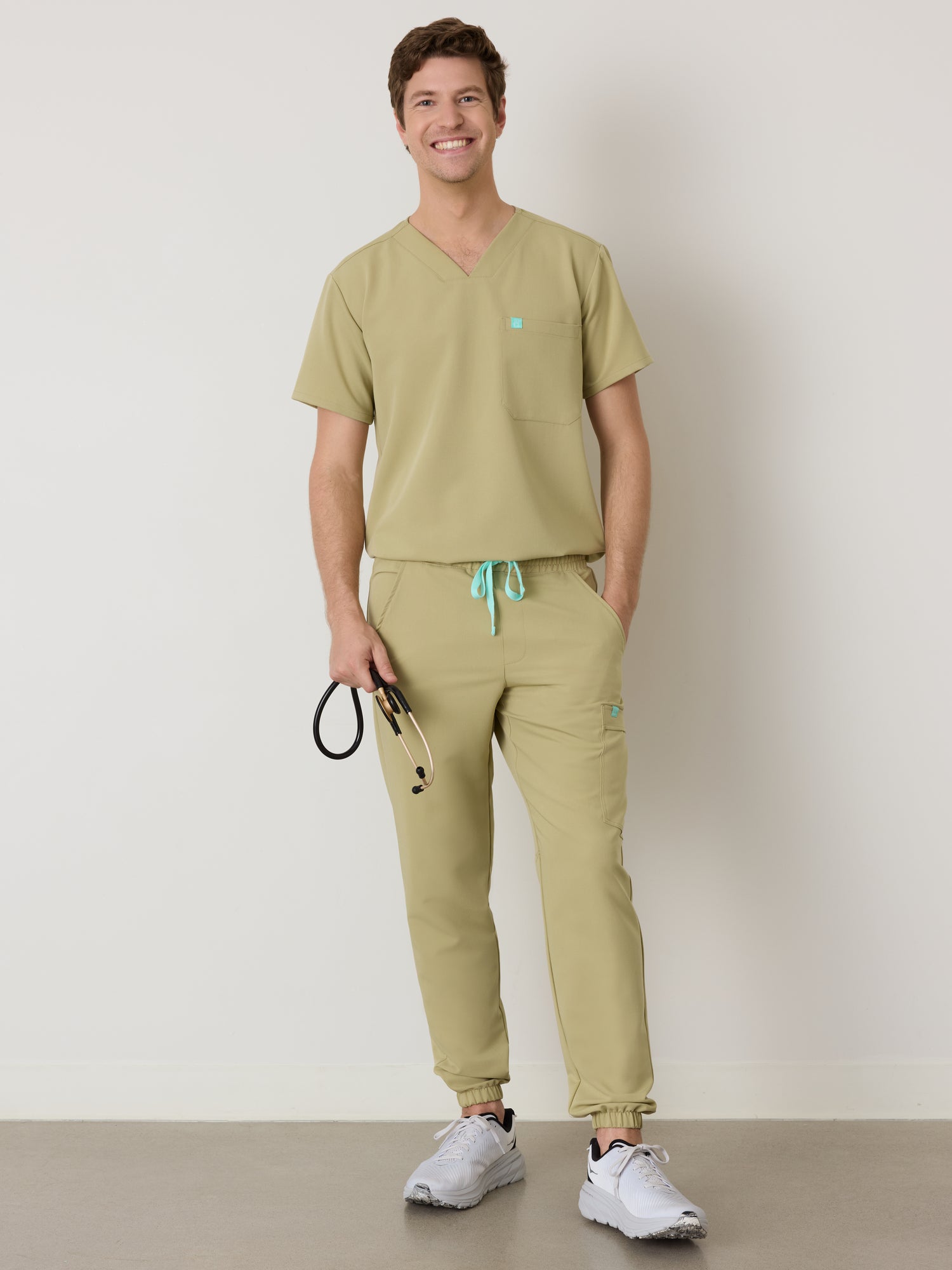 WILLIAM RE-GARDE™ - SAGE - Pantalones deportivos para hombre - SILVADUR™