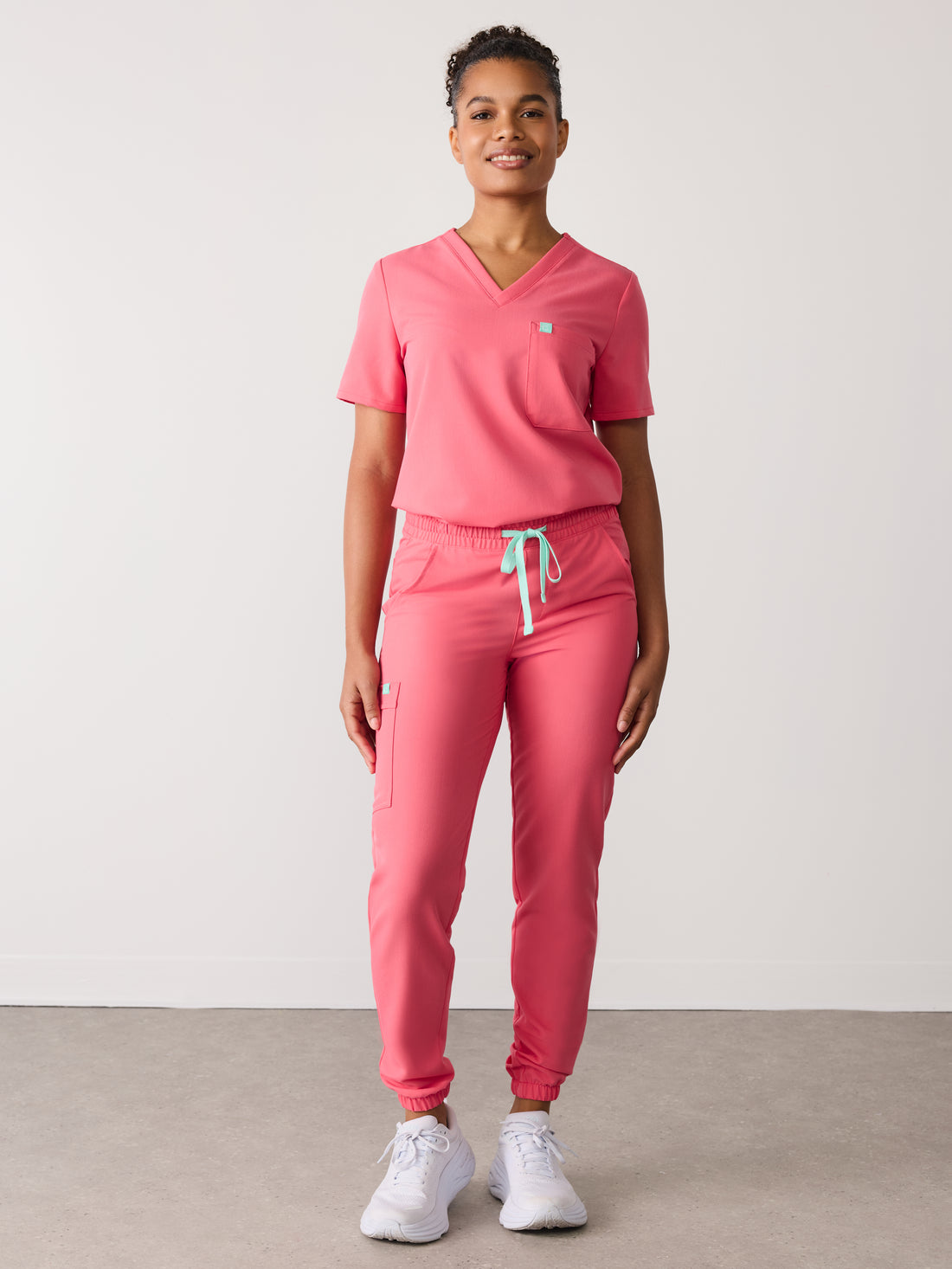 ROSIE RE-GARDE™ - WARM EMBER - Jogger Scrub Pants - SILVADUR™