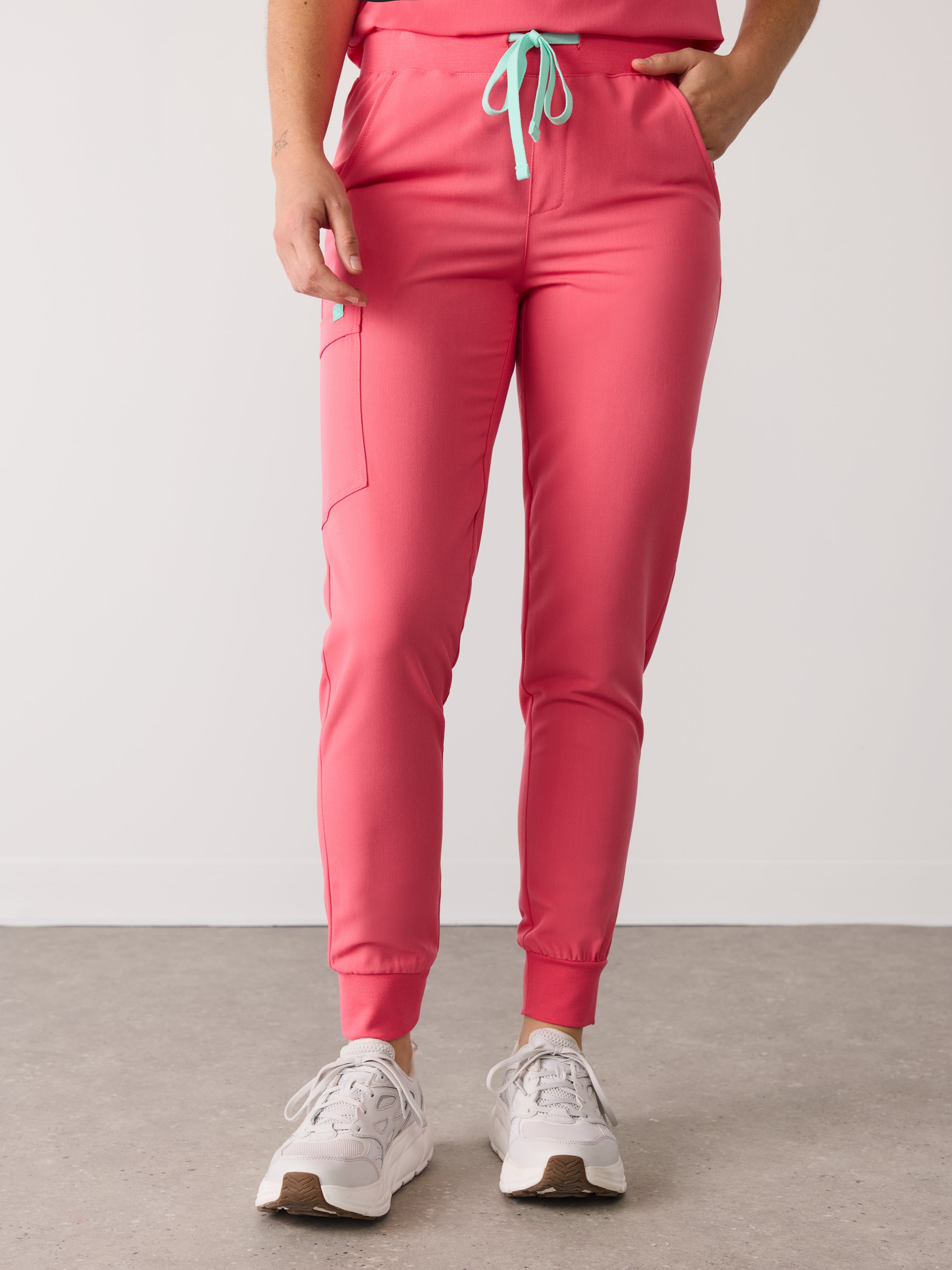 DEMI RE-GARDE™ - WARM EMBER - Jogger Scrub Pants - SILVADUR™