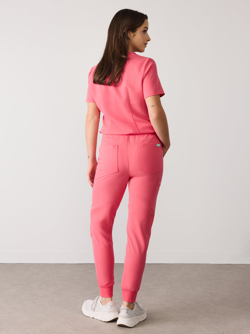 DEMI RE-GARDE™ - WARM EMBER - Jogger Scrub Pants - SILVADUR™