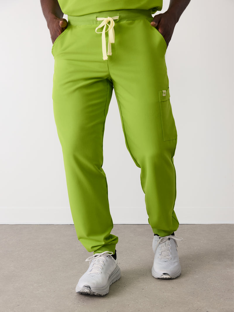 BRUCE RE-GARDE™ - GRUMPY GREEN - Men's Jogger Pants - SILVADUR™
