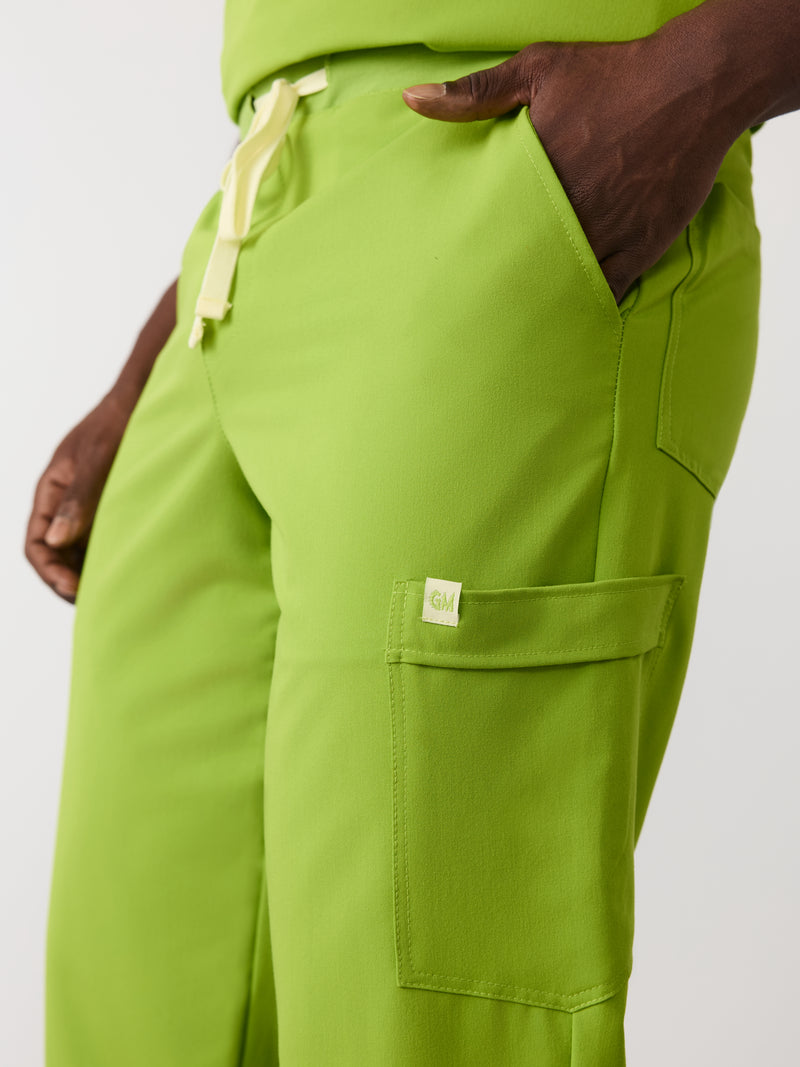 BRUCE RE-GARDE™ - GRUMPY GREEN - Men's Jogger Pants - SILVADUR™