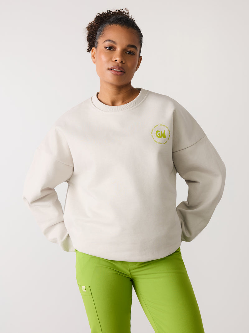 G-M Grumpy - Crewneck Ivory