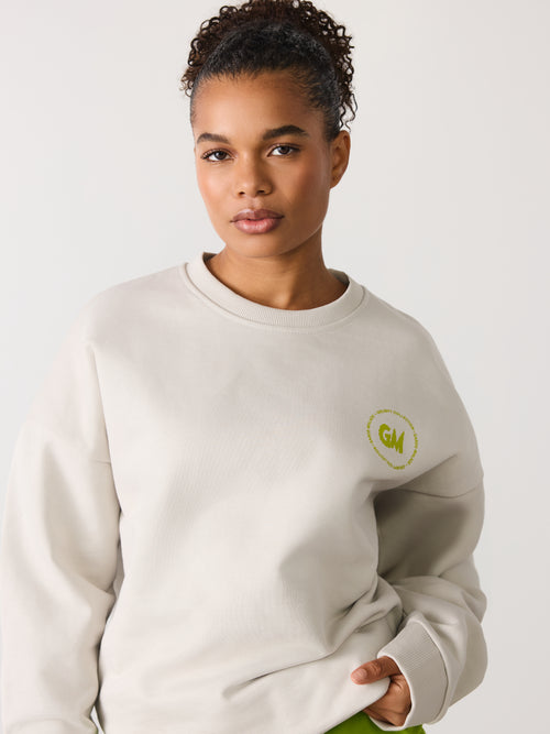 G-M Grumpy - Crewneck Ivory