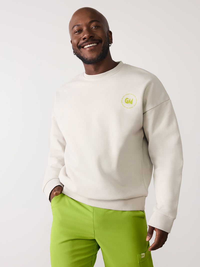 G-M Grumpy - Crewneck Ivory