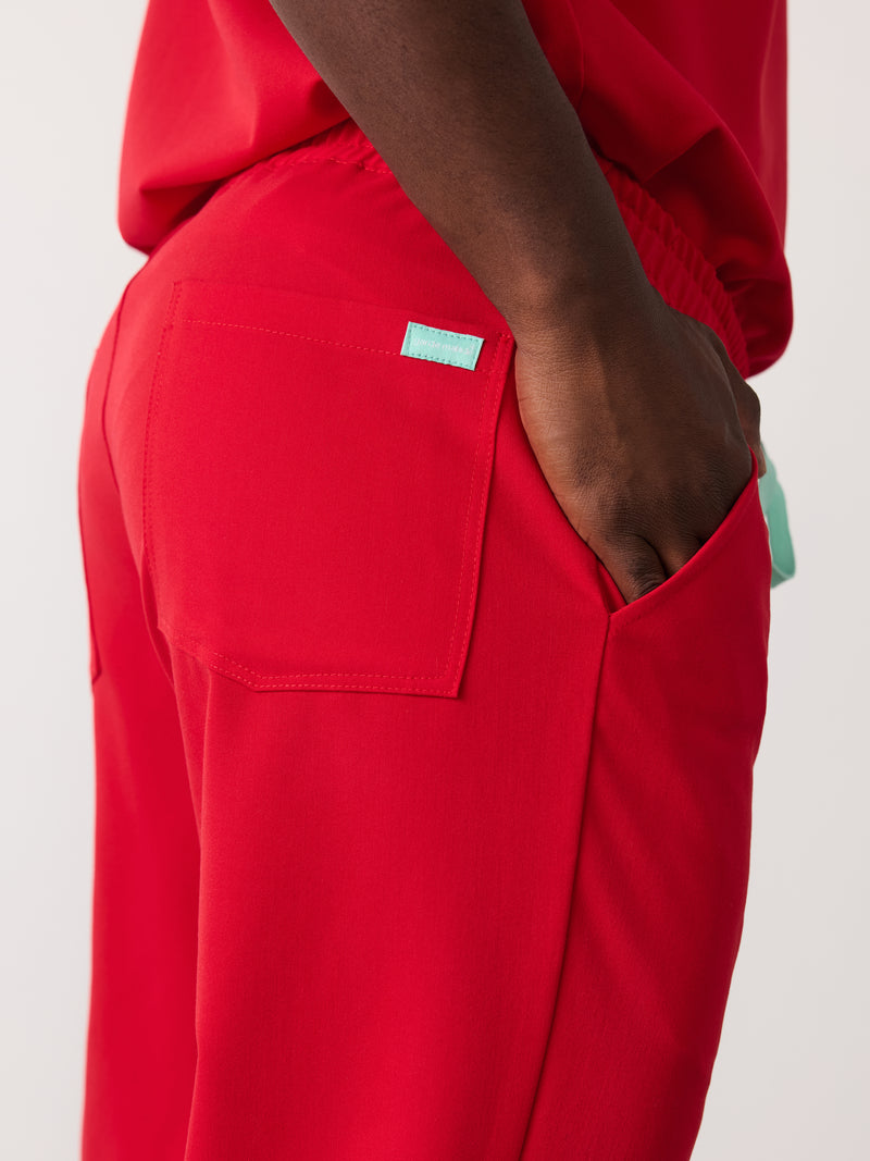 WILLIAM RE-GARDE™ - CANDY CANE - Men's Jogger Pants - SILVADUR™