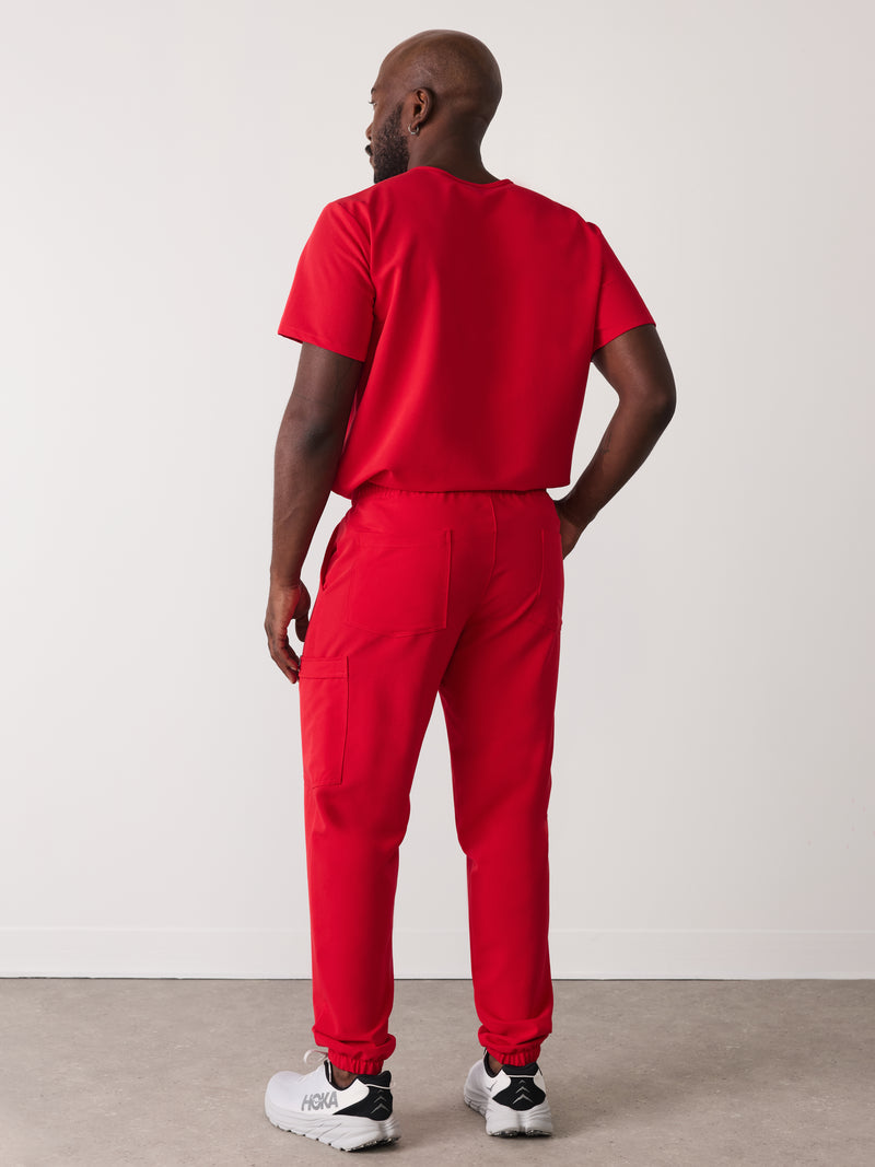 WILLIAM RE-GARDE™ - CANDY CANE - Men's Jogger Pants - SILVADUR™