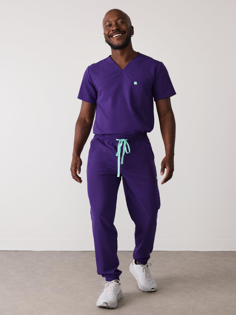 WILLIAM RE-GARDE™ - MIDNIGHT VELVET - Men's Jogger Pants - SILVADUR™