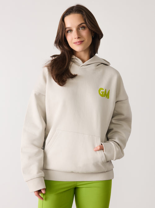 G-M Positive Club - Hoodie Ivory