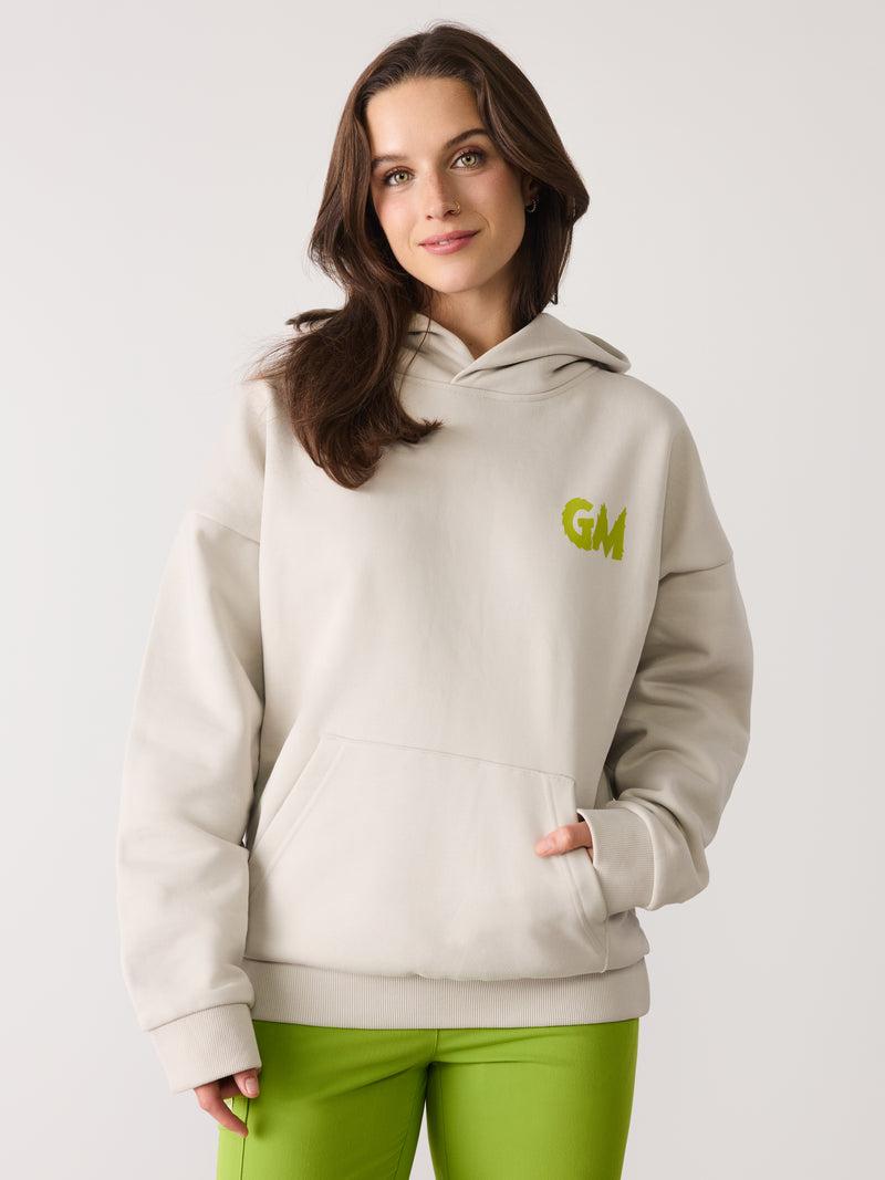 G-M Positive Club - Hoodie Ivory