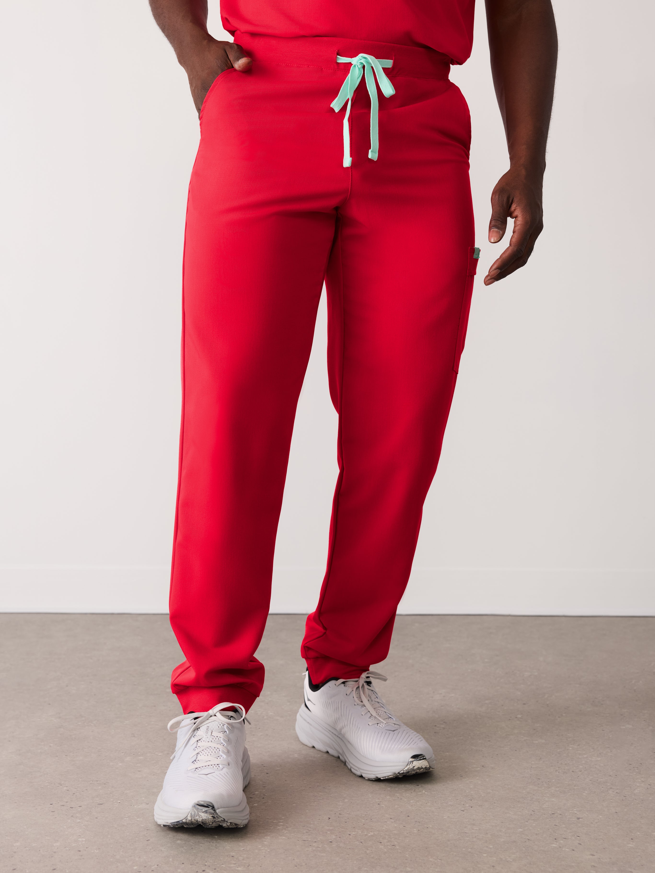 BRUCE RE-GARDE™ - CANDY CANE - Men's Jogger Pants - SILVADUR™
