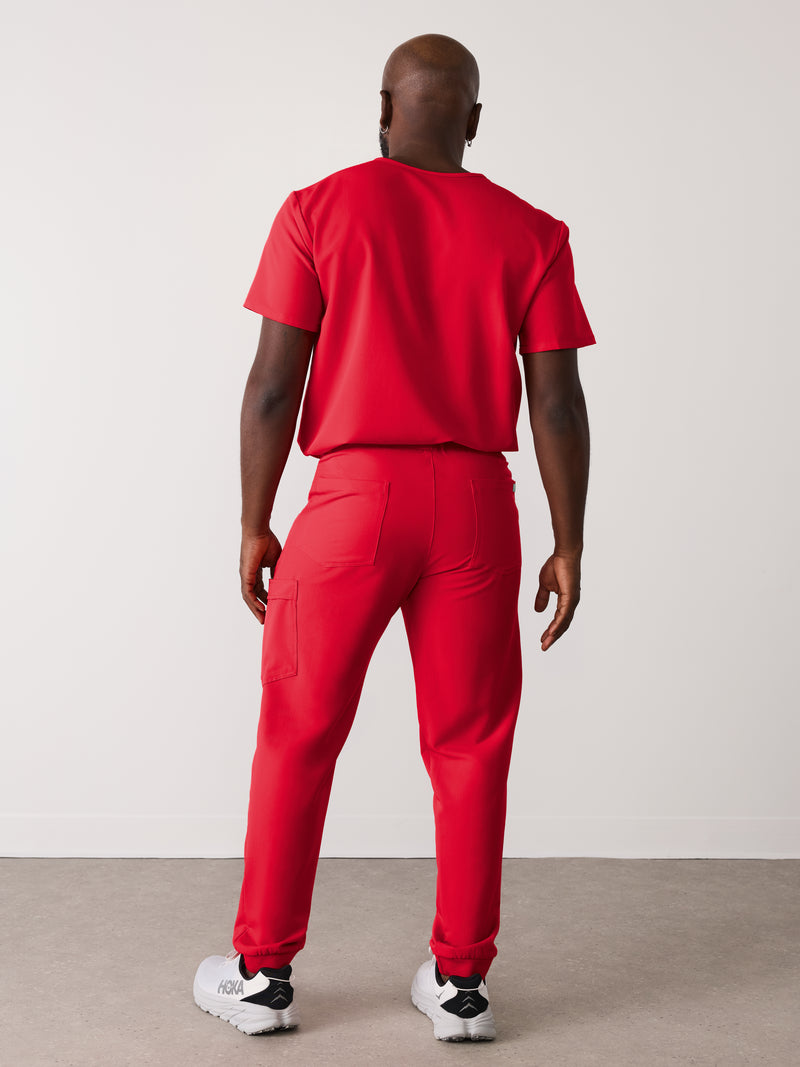 BRUCE RE-GARDE™ - CANDY CANE - Men's Jogger Pants - SILVADUR™