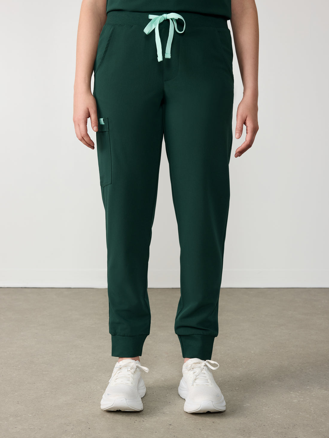 DEMI RE-GARDE™ - FOREST GREEN - Jogger Scrub Pants - SILVADUR™