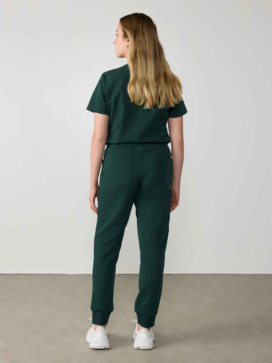 DEMI RE-GARDE™ - FOREST GREEN - Jogger Scrub Pants - SILVADUR™