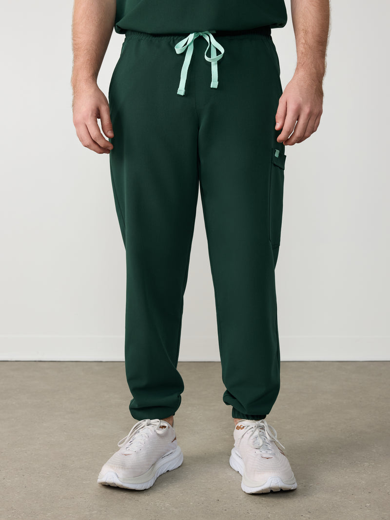 WILLIAM RE-GARDE™ - FOREST GREEN - Men's Jogger Pants - SILVADUR™