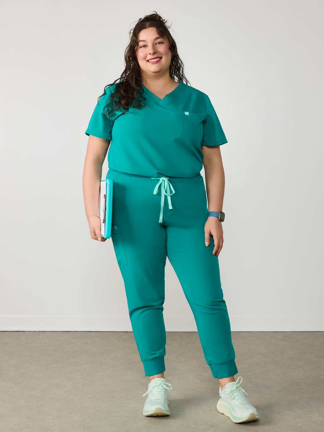 DEMI RE-GARDE™ - ARCTIC MINT - Jogger Scrub Pants - SILVADUR™