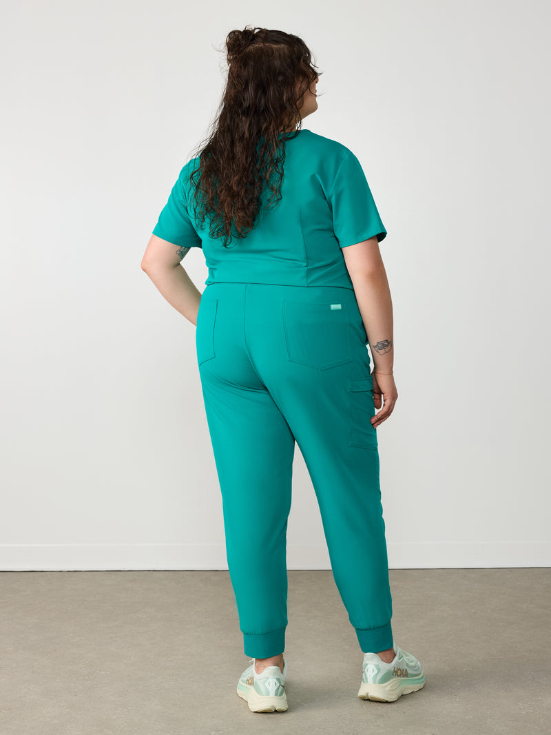 DEMI RE-GARDE™ - ARCTIC MINT - Jogger Scrub Pants - SILVADUR™
