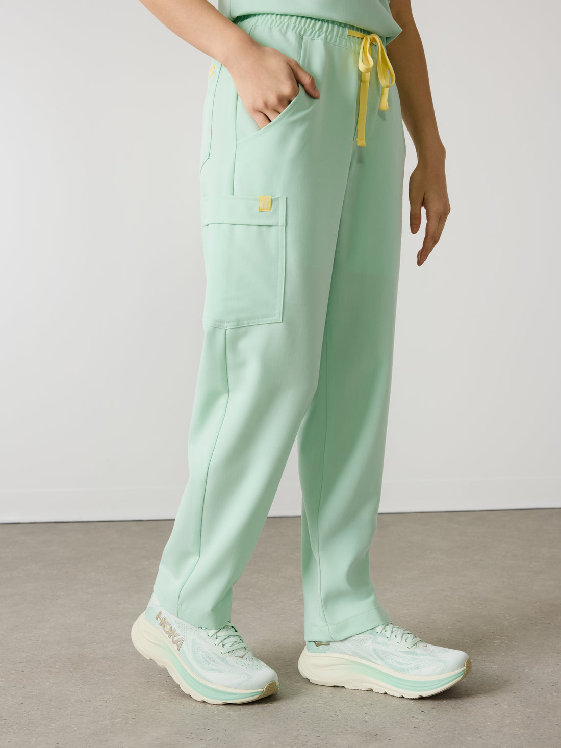 JULIETA RE-GARDE™ - MISTY MINT - Straight Cut Scrub Pants - SILVADUR™