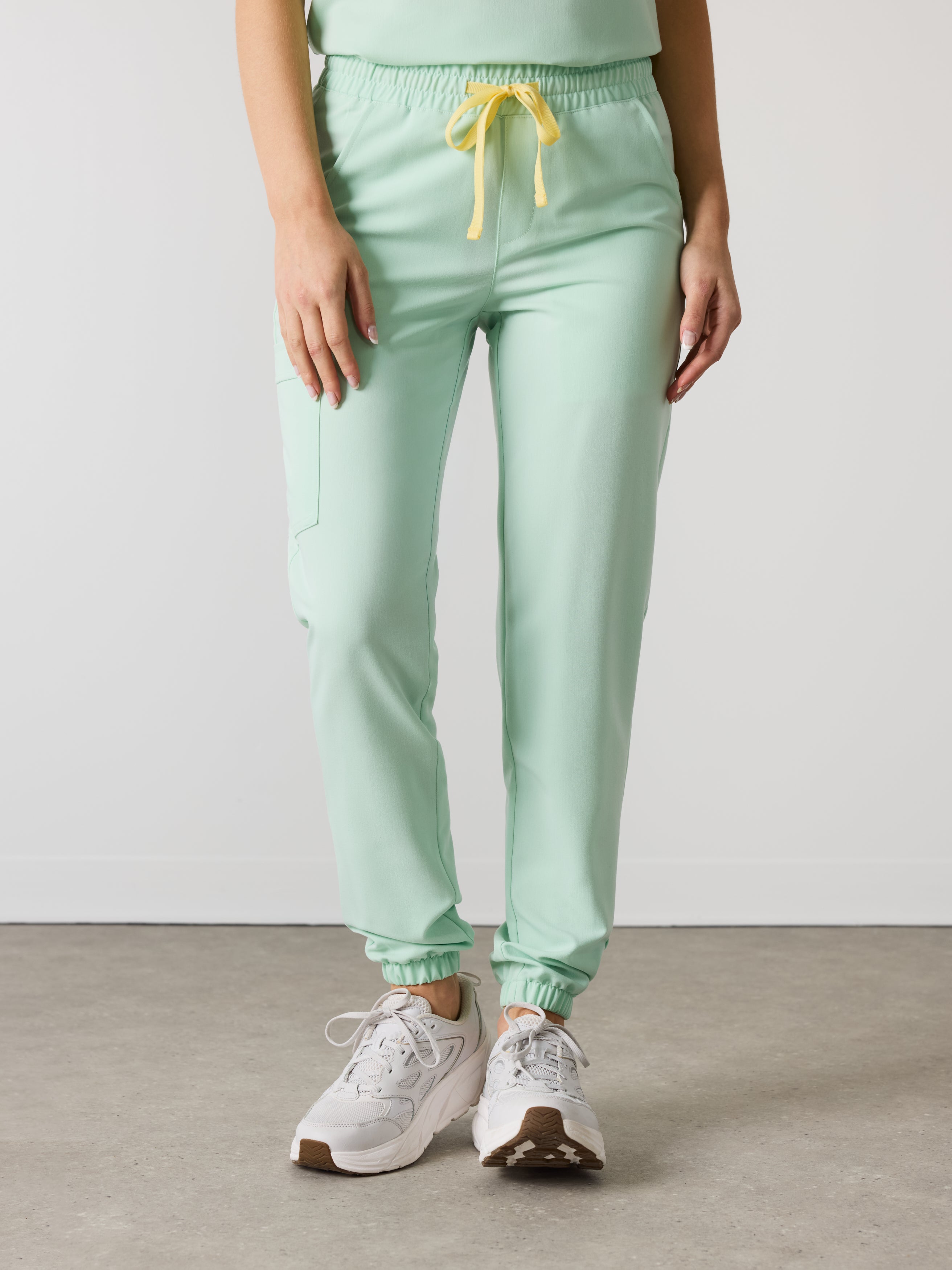 ROSIE RE-GARDE™ - MISTY MINT - Jogger Scrub Pants - SILVADUR™