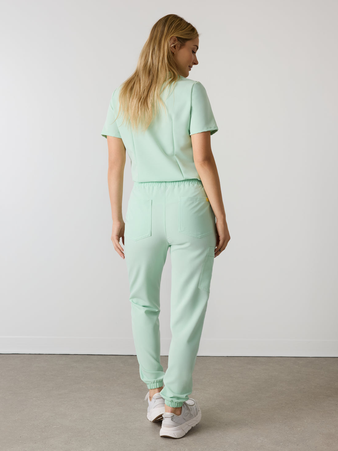 ROSIE RE-GARDE™ - MISTY MINT - Jogger Scrub Pants - SILVADUR™
