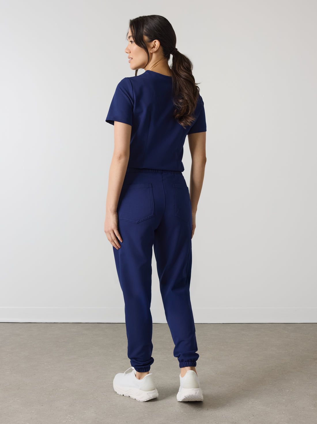 ROSIE RE-GARDE™ - MODERN NAVY - Jogger Scrub Pants - SILVADUR™