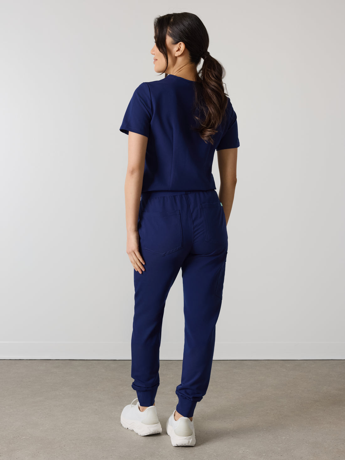 DEMI RE-GARDE™ - MODERN NAVY - Jogger Scrub Pants - SILVADUR™