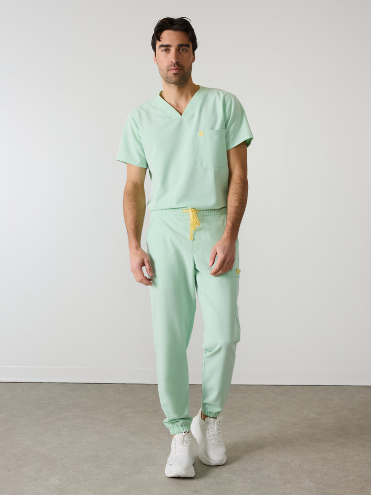 WILLIAM RE-GARDE™ - MISTY MINT - Men's Jogger Pants - SILVADUR™ - Final Sale