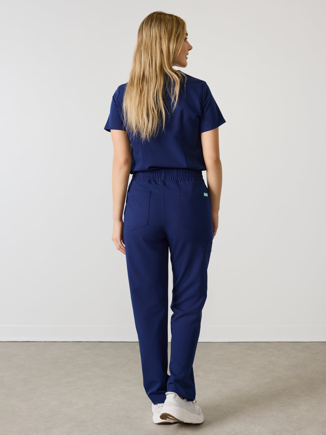 JULIETA RE-GARDE™ - MODERN NAVY - Straight Cut Scrub Pants - SILVADUR™