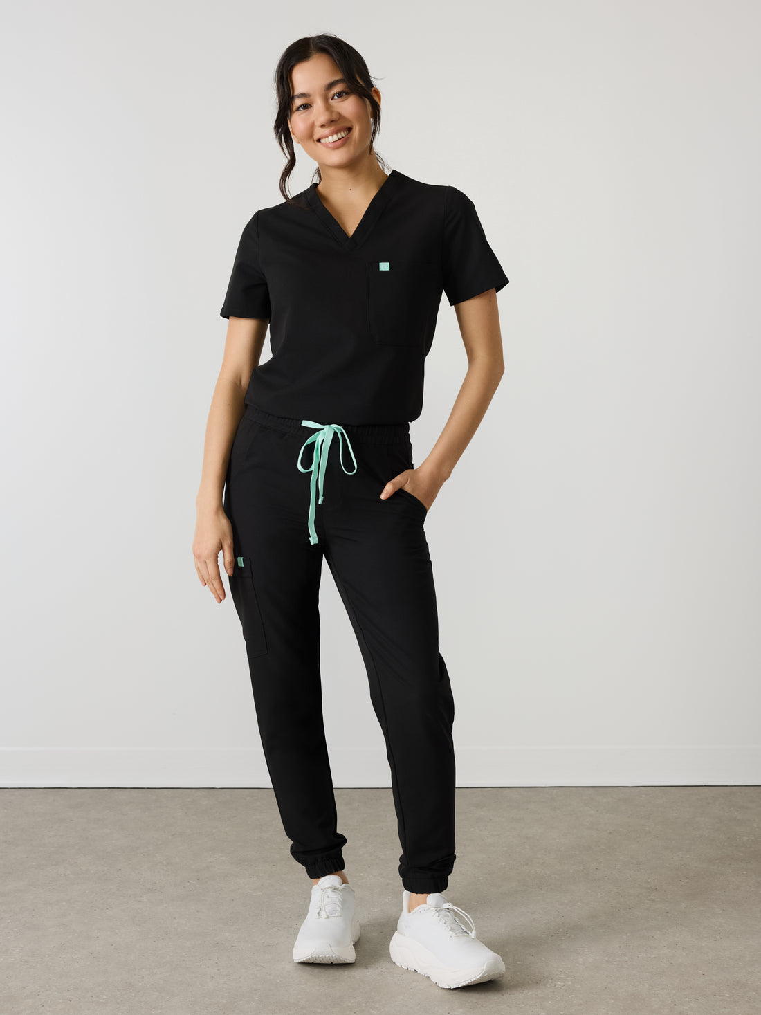 ROSIE RE-GARDE™ - NEGRO - Pantalón médico deportivo - SILVADUR™