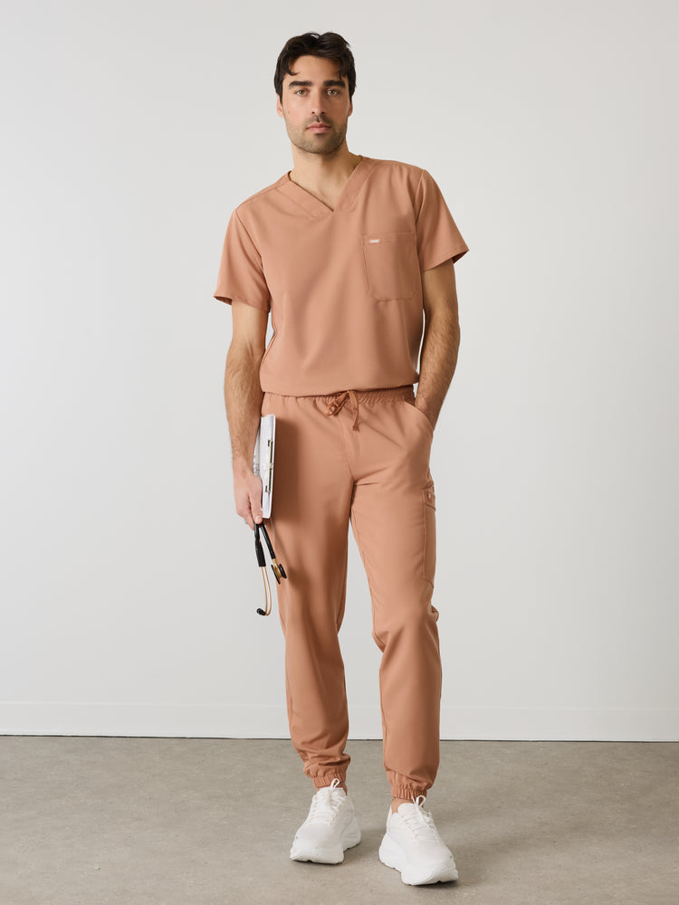 WILLIAM RE-GARDE™ - MOCHA - Men's Jogger Pants - SILVADUR™ - Final Sale