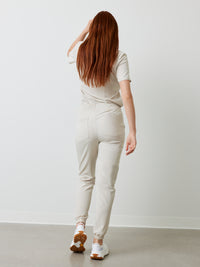 ROSIE RE-GARDE™ - BOHO BEIGE - Jogger Scrub Pants - FINAL SALE