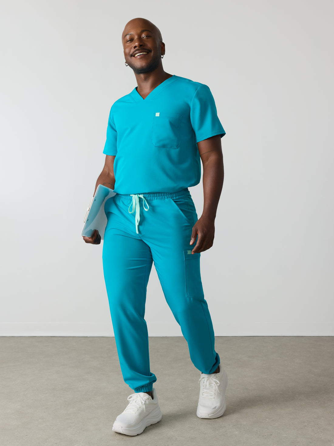 WILLIAM RE-GARDE™ - PARADISE BLUE - Men's Jogger Pants - SILVADUR™