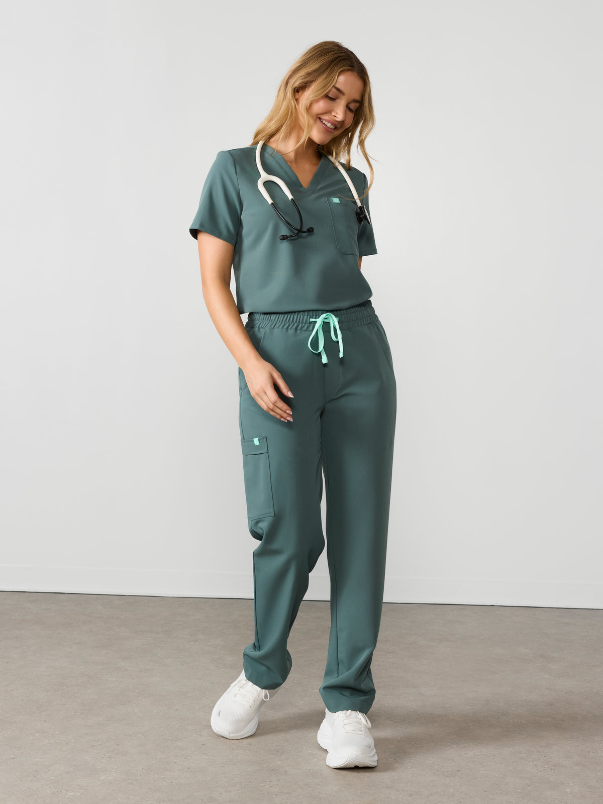 JULIETA RE-GARDE™ - BOREAL - Straight Cut Scrub Pants - SILVADUR™