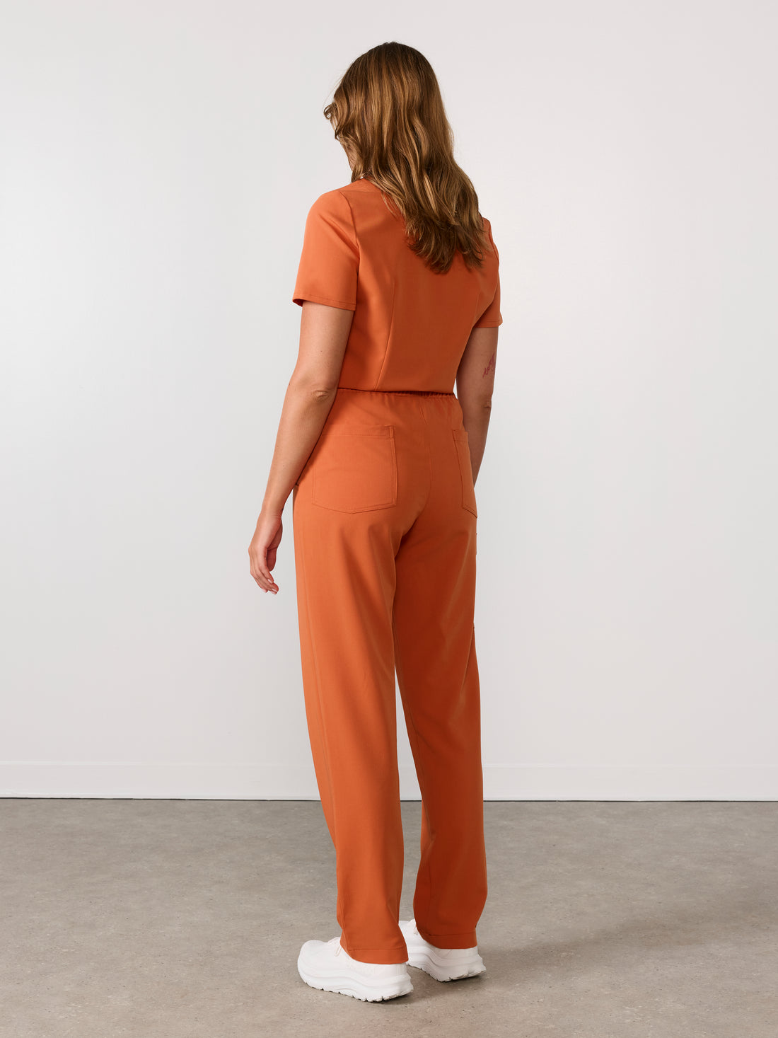 JULIETA RE-GARDE™ - CRÈME BRÛLÉE - Straight Cut Scrub Pants - SILVADUR™
