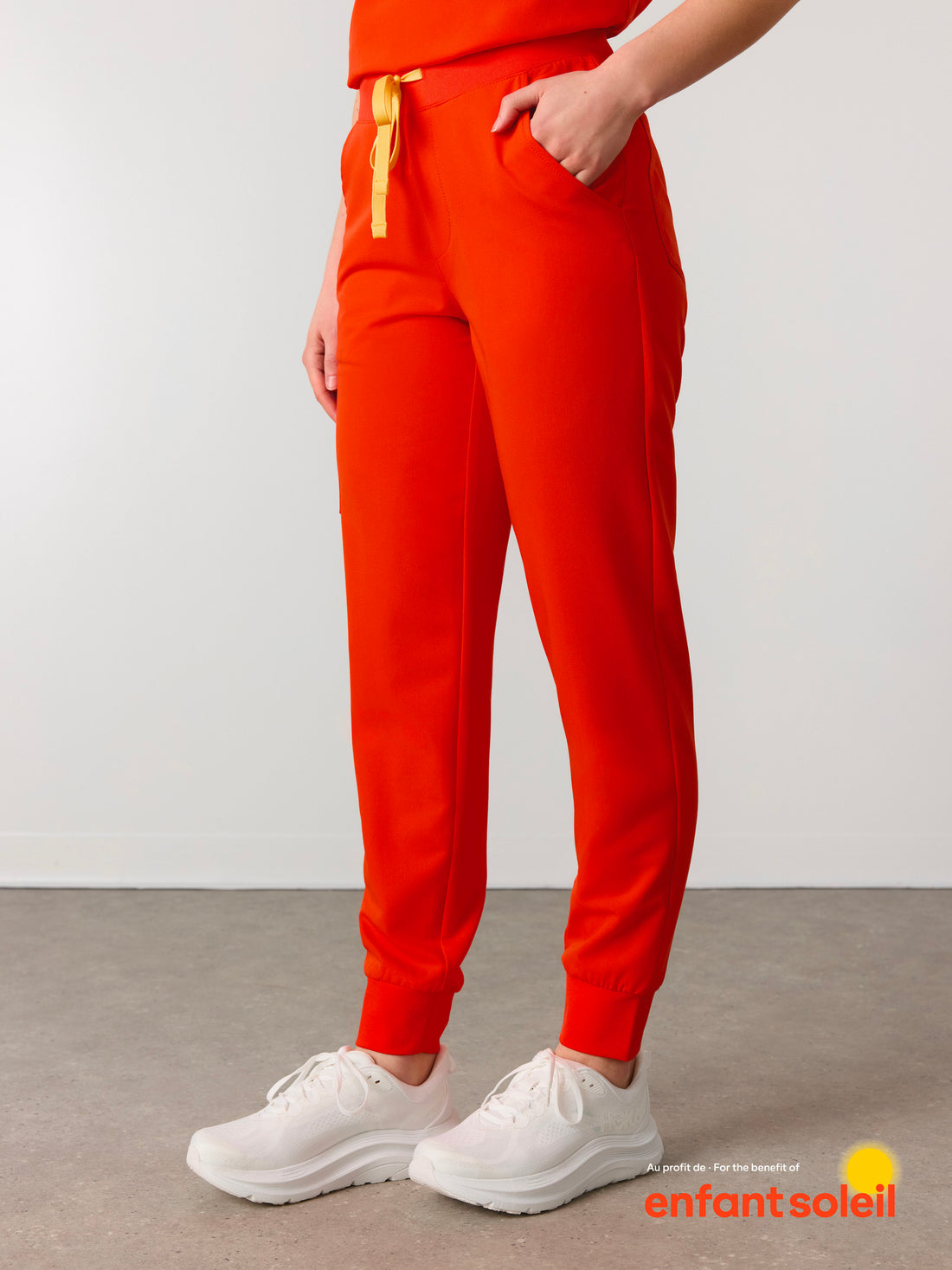 DEMI RE-GARDE™ - TANGERINE - Jogger Scrub Pants - SILVADUR™