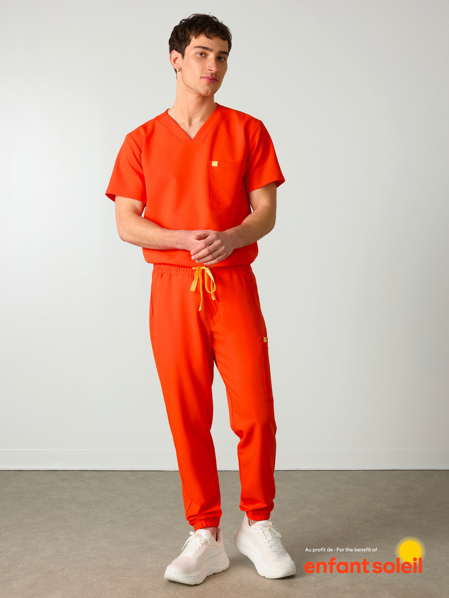 WILLIAM RE-GARDE™ - TANGERINE - Men's Jogger Pants - SILVADUR™