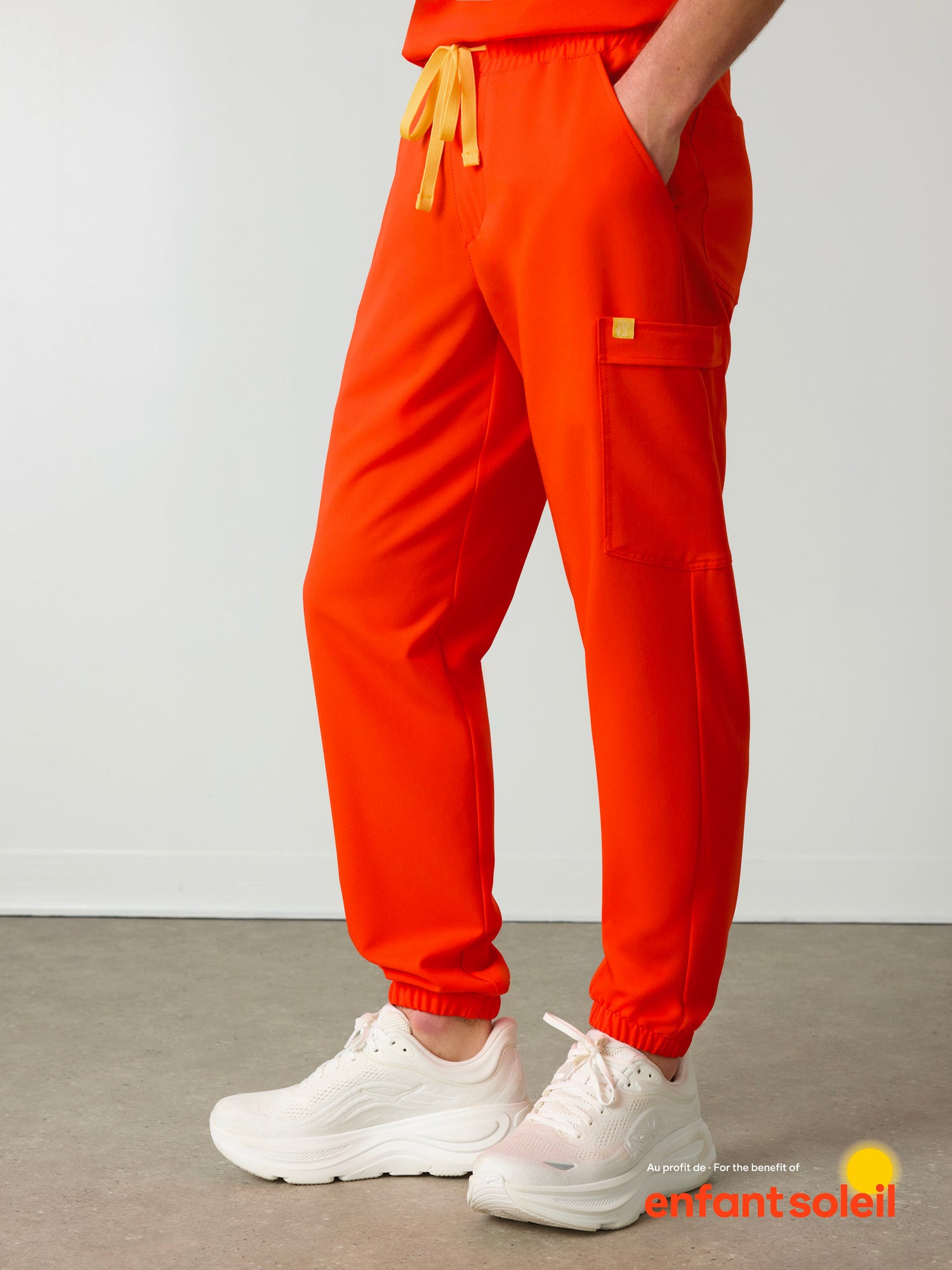 WILLIAM RE-GARDE™ - TANGERINE - Men's Jogger Pants - SILVADUR™