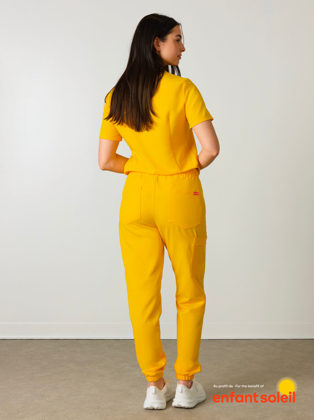ROSIE RE-GARDE™ - SUNSHINE YELLOW - Jogger Scrub Pants - SILVADUR™