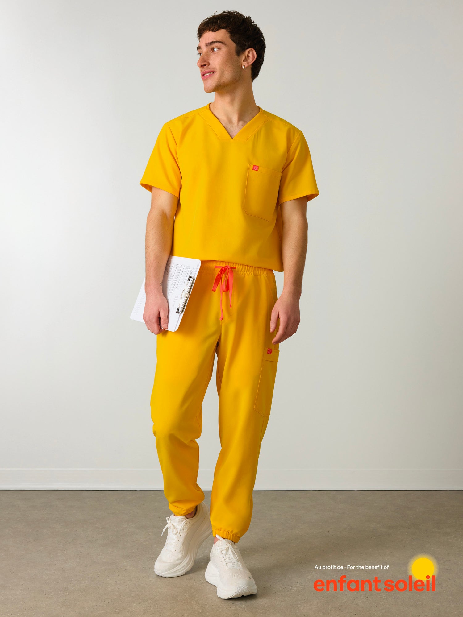 WILLIAM RE-GARDE™ - SUNSHINE YELLOW - Men's Jogger Pants - SILVADUR™