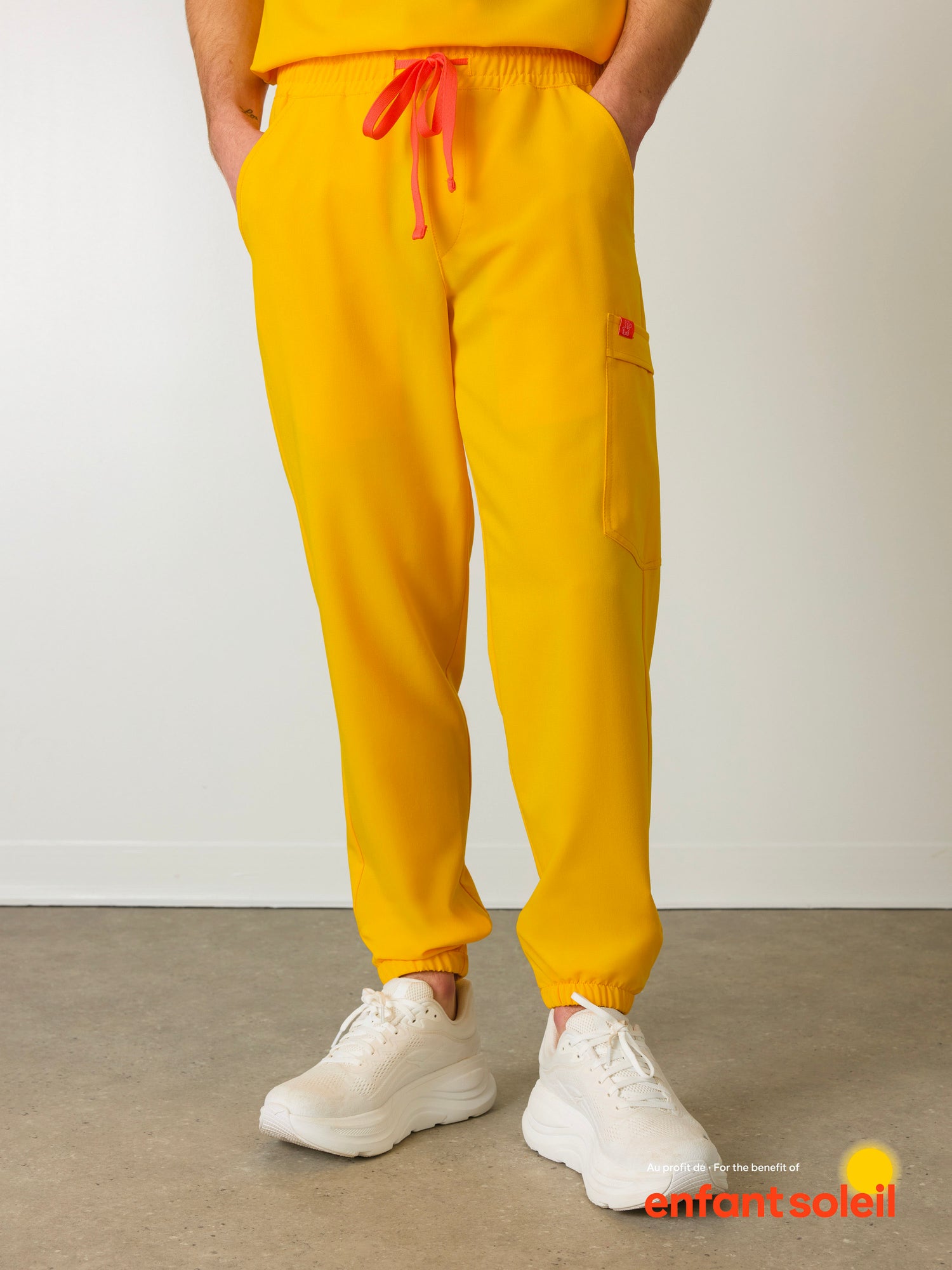 WILLIAM RE-GARDE™ - SUNSHINE YELLOW - Men's Jogger Pants - SILVADUR™