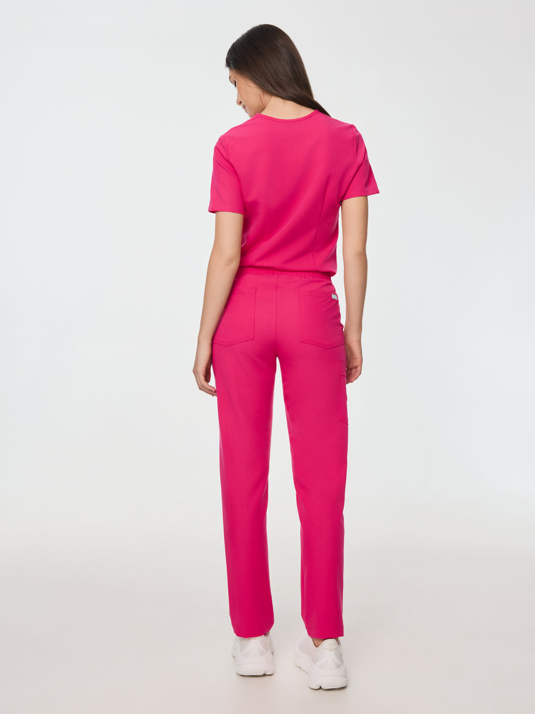 JULIETA RE-GARDE™ - PINK CRUSH - Straight Cut Scrub Pants - SILVADUR™